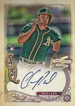 2017 Topps Gypsy Queen - Gypsy Queen Autographs Missing Nameplate #GQA-CP Chad Pinder Front