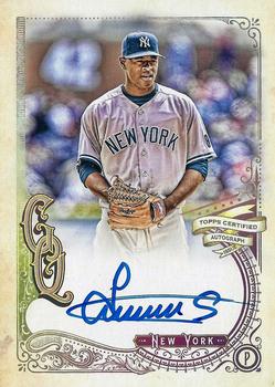 2017 Topps Gypsy Queen - Gypsy Queen Autographs Missing Nameplate #GQA-LS Luis Severino Front