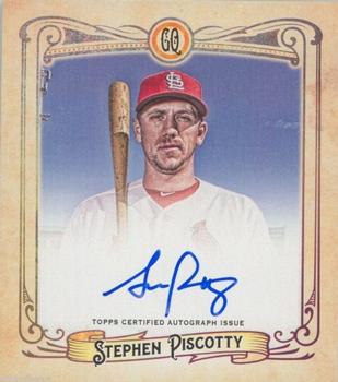 2017 Topps Gypsy Queen - Chewing Gum Mini Autographs #CGMA-SP Stephen Piscotty Front