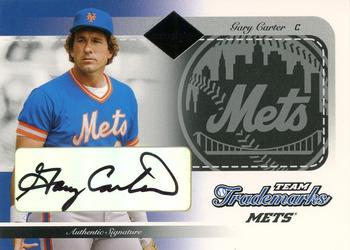 2003 Leaf Limited - Team Trademarks Autographs #TT-5 Gary Carter Front