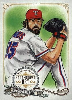 2017 Topps Gypsy Queen - Portrait Art Reproductions #GQAR-CH2 Cole Hamels Front