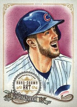 2017 Topps Gypsy Queen - Portrait Art Reproductions #GQAR-KB2 Kris Bryant Front
