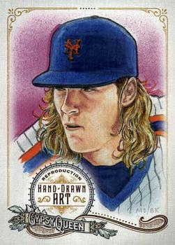 2017 Topps Gypsy Queen - Portrait Art Reproductions #GQAR-NS1 Noah Syndergaard Front