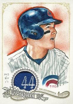 2017 Topps Gypsy Queen - Portrait Art Patch Originals #GQAP-AR1 Anthony Rizzo Front