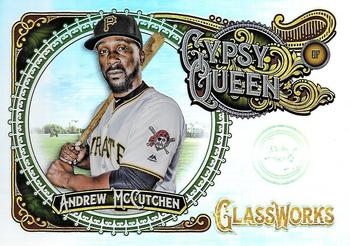2017 Topps Gypsy Queen - GQ GlassWorks Box Toppers #GW-AM Andrew McCutchen Front