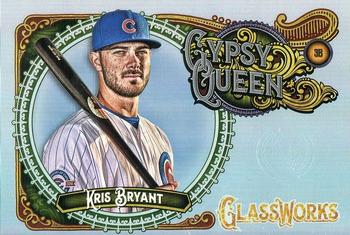 2017 Topps Gypsy Queen - GQ GlassWorks Box Toppers #GW-KB Kris Bryant Front