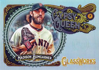 2017 Topps Gypsy Queen - GQ GlassWorks Box Toppers #GW-MB Madison Bumgarner Front