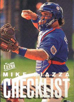 1997 Ultra - Checklists (Series Two) #6 Mike Piazza Front