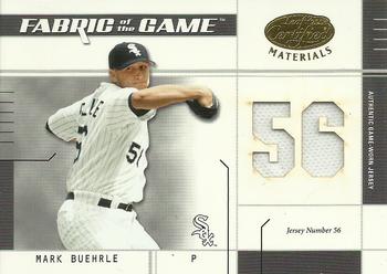 2003 Leaf Certified Materials - Fabric of the Game Jersey Number #FG-147 Mark Buehrle Front