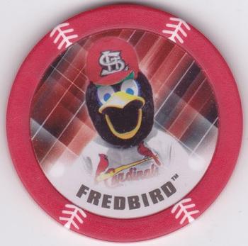 2015 Topps Chipz - Mascots Red Border #NNO Fredbird Front
