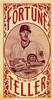 2017 Topps Gypsy Queen - Fortune Teller Minis Red #FT-KB Kris Bryant Front