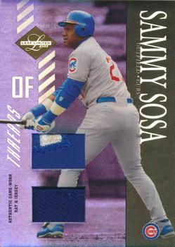 2003 Leaf Limited - Threads Double Prime #135 Sammy Sosa Front