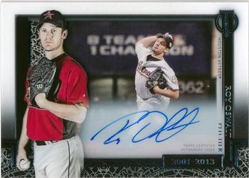 2017 Topps Tribute - Generations of Excellence Shadowbox Autographs #GOE-RO Roy Oswalt Front