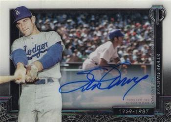 2017 Topps Tribute - Generations of Excellence Shadowbox Autographs #GOE-SG Steve Garvey Front