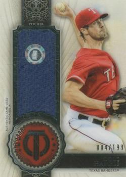 2017 Topps Tribute - Stamp of Approval Relics #SOA-CH Cole Hamels Front