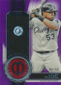 2017 Topps Tribute - Stamp of Approval Relics Purple #SOA-MC Melky Cabrera Front