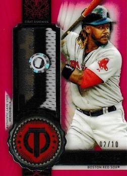 2017 Topps Tribute - Stamp of Approval Relics Red #SOA-HR Hanley Ramirez Front