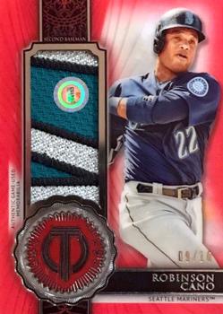 2017 Topps Tribute - Stamp of Approval Relics Red #SOA-RC Robinson Cano Front