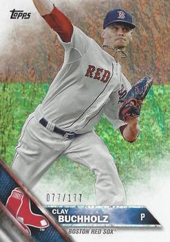 2016 Topps - Sparkle Foil #77 Clay Buchholz Front