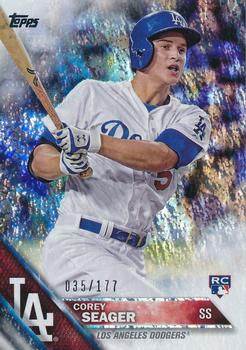 2016 Topps - Sparkle Foil #85 Corey Seager Front