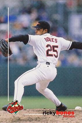 1999 Baltimore Orioles SGA Photocards #NNO Ricky Bones Front