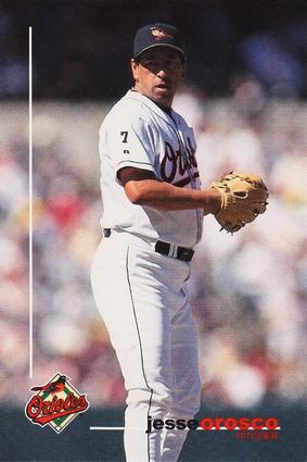 1999 Baltimore Orioles SGA Photocards #NNO Jesse Orosco Front