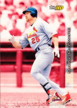 2001 Topps HD #105 Mark McGwire Front