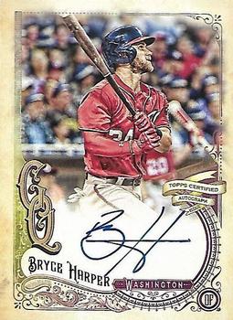 2017 Topps Gypsy Queen - Card Back Content Autographs #CBCA-BH Bryce Harper Front