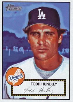 2001 Topps Heritage #117 Todd Hundley Front