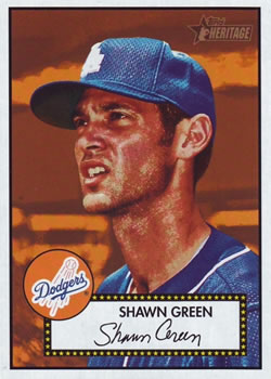 2001 Topps Heritage #134 Shawn Green Front