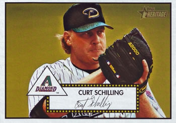 2001 Topps Heritage #141 Curt Schilling Front
