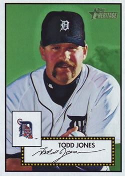 2001 Topps Heritage #144 Todd Jones Front
