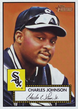 2001 Topps Heritage #145 Charles Johnson Front