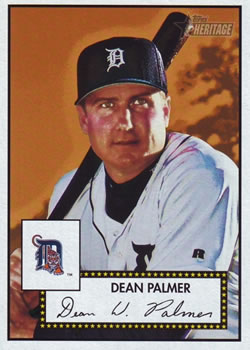 2001 Topps Heritage #146 Dean Palmer Front