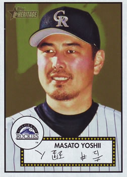 2001 Topps Heritage #147 Masato Yoshii Front