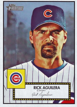 2001 Topps Heritage #175 Rick Aguilera Front