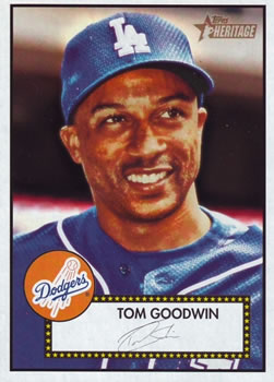 2001 Topps Heritage #181 Tom Goodwin Front