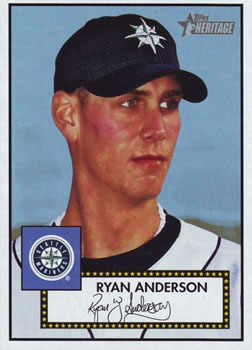 2001 Topps Heritage #185 Ryan Anderson Front