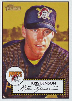 2001 Topps Heritage #1 Kris Benson Front