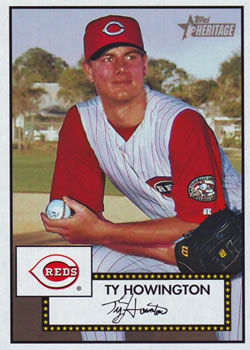 2001 Topps Heritage #202 Ty Howington Front