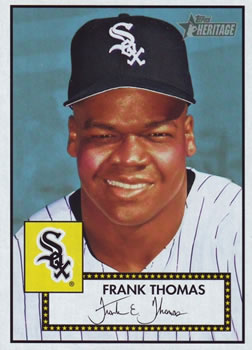 2001 Topps Heritage #210 Frank Thomas Front