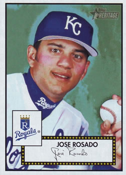 2001 Topps Heritage #211 Jose Rosado Front