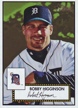 2001 Topps Heritage #213 Bobby Higginson Front