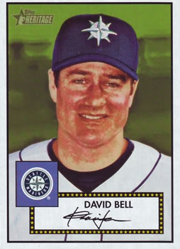 2001 Topps Heritage #222 David Bell Front