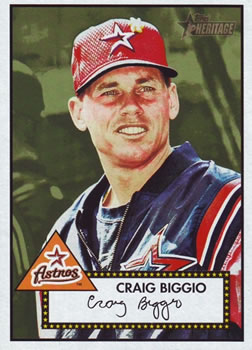 2001 Topps Heritage #224 Craig Biggio Front