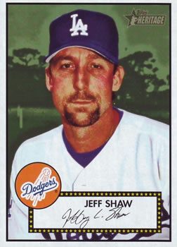 2001 Topps Heritage #234 Jeff Shaw Front