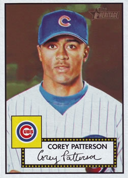 2001 Topps Heritage #23 Corey Patterson Front