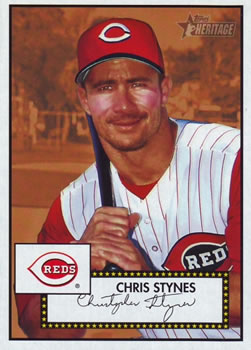 2001 Topps Heritage #244 Chris Stynes Front