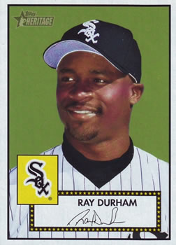 2001 Topps Heritage #245 Ray Durham Front