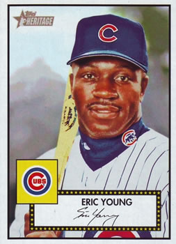 2001 Topps Heritage #253 Eric Young Front